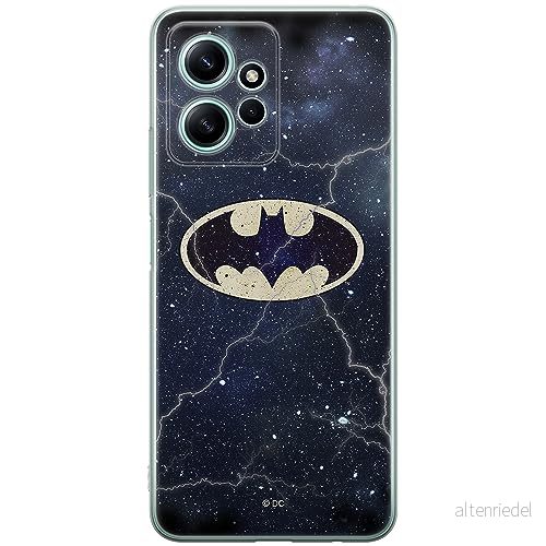 ERT GROUP mobiltelefonfodral för Xiaomi REDMI NOTE 12 4G originalt och officiellt licensierat DC mönster Batman 003 optimalt anpassad till formen på mobiltelefonen, fodral tillverkad av TPU plast 5905511939465
