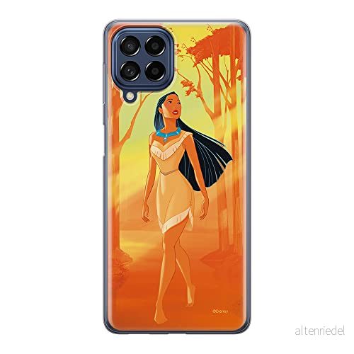 ERT GROUP mobiltelefonfodral för Samsung M53 5G originalt och officiellt licensierat Disney mönster Pocahontas 001 optimalt anpassad till formen på mobiltelefonen, fodral tillverkad av TPU plast 5905511394394