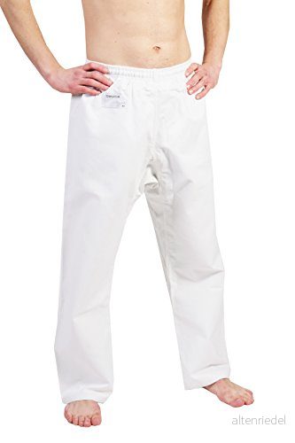 DEPICE Unisex vuxen karatebyxor enkelbyxor, vit, 150 cm 4262412513554