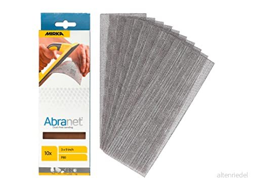 Mirka Abranet Slipband - 80x230mm - Korn P80 - 10 st 6416868280647