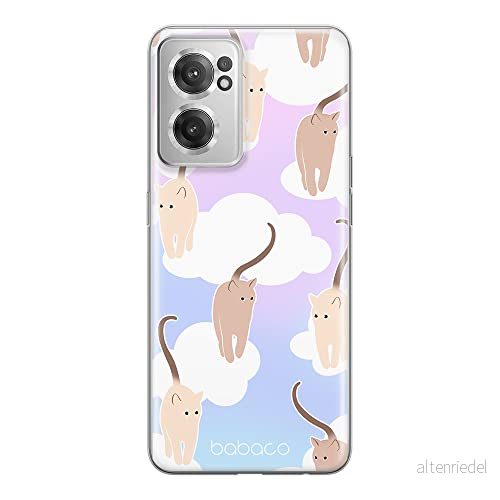 ERT GROUP mobiltelefonfodral för Oneplus NORD CE 2 originalt och officiellt licensierat Babaco mönster Cats 015 optimalt anpassad till formen på mobiltelefonen, fodral tillverkad av TPU plast 5905511290528