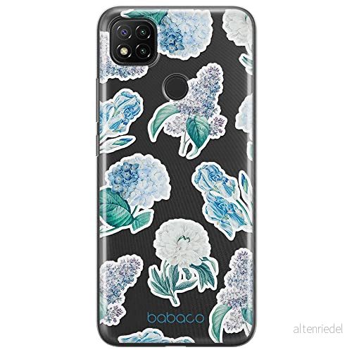 ERT GROUP mobiltelefonfodral för Xiaomi REDMI 9C originalt och officiellt licensierat Babaco mönster Flowers 029 optimalt anpassad till formen på mobiltelefonen, gedeeltelijk transparant 5905131274083