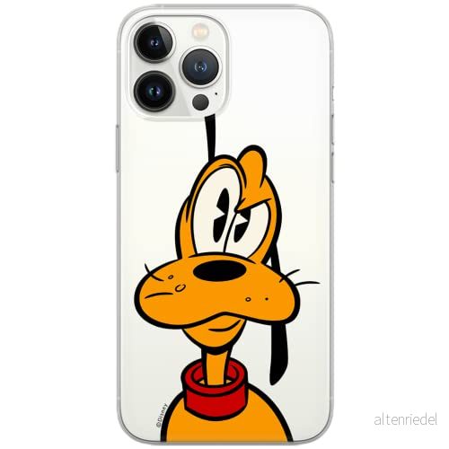 ERT GROUP mobiltelefonfodral för Xiaomi REDMI 9A originalt och officiellt licensierat Disney mönster Pluto 001 optimalt anpassad till formen på mobiltelefonen, gedeeltelijk transparant 5903040272411