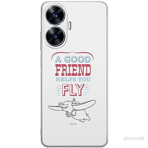 ERT GROUP mobiltelefonfodral för Realme C55 originalt och officiellt licensierat Disney mönster Dumbo 004 optimalt anpassad till formen på mobiltelefonen, fodral tillverkad av TPU plast 5905511857608