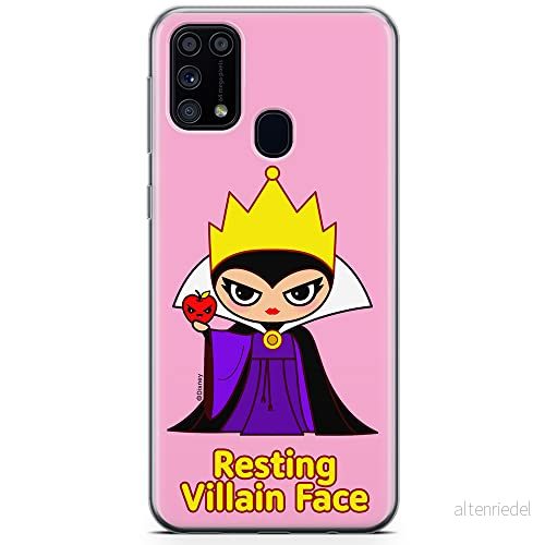 ERT GROUP mobiltelefonfodral för Samsung M31 originalt och officiellt licensierat Disney mönster The Evil Queen 002 optimalt anpassad till formen på mobiltelefonen, fodral tillverkad av TPU plast 5905131472243