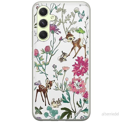 ERT GROUP mobiltelefonfodral för Samsung A54 5G originalt och officiellt licensierat Disney mönster Bambi & Friends 001 optimalt anpassad till formen på mobiltelefonen, fodral tillverkad av TPU plast 5905511794217
