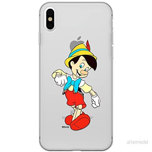 ERT GROUP mobiltelefonfodral för Iphone XS Max originalt och officiellt licensierat Disney mönster Pinocchio 001 optimalt anpassad till formen på mobiltelefonen, gedeeltelijk transparant 5905131139603