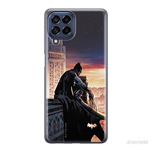 ERT GROUP mobiltelefonfodral för Samsung M33 5G originalt och officiellt licensierat DC mönster Batman 060 optimalt anpassad till formen på mobiltelefonen, fodral tillverkad av TPU plast 5905511358815