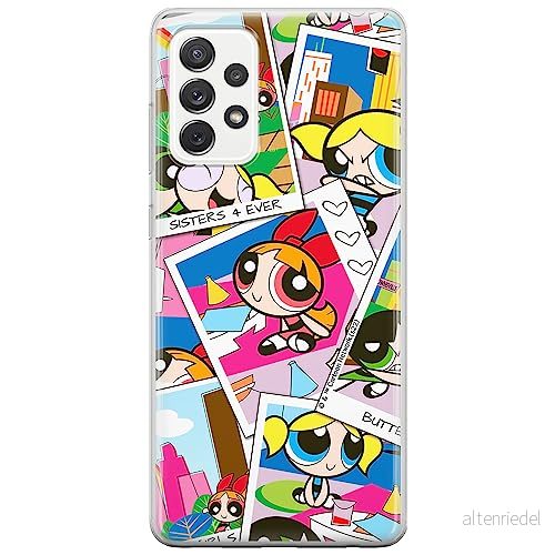 ERT GROUP mobiltelefonfodral för Samsung A53 5G originalt och officiellt licensierat The Powerpuff Girls mönster 019, fodral tillverkad av TPU plast 5905511966607