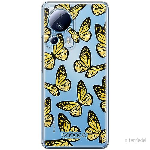 ERT GROUP mobiltelefonfodral för Xiaomi 13 LITE/CIVI 2 originalt och officiellt licensierat Babaco mönster Butterflies 002 anpassad till formen på mobiltelefonen, fodral tillverkad av TPU plast 5905511925062