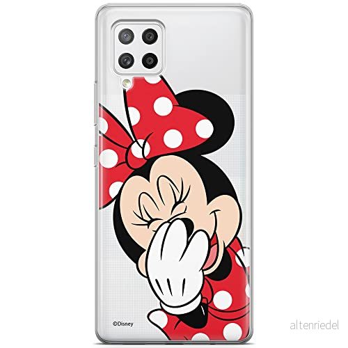 ERT GROUP mobiltelefonfodral för Samsung A42 5G originalt och officiellt licensierat Disney mönster Minnie 006 optimalt anpassad till formen på mobiltelefonen, gedeeltelijk transparant 5903932098389