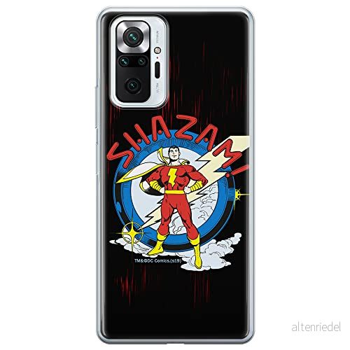 ERT GROUP mobiltelefonfodral för Xiaomi REDMI NOTE 10 PRO originalt och officiellt licensierat DC mönster Shazam 003 optimalt anpassad till formen på mobiltelefonen, fodral tillverkad av TPU plast 5903932823264