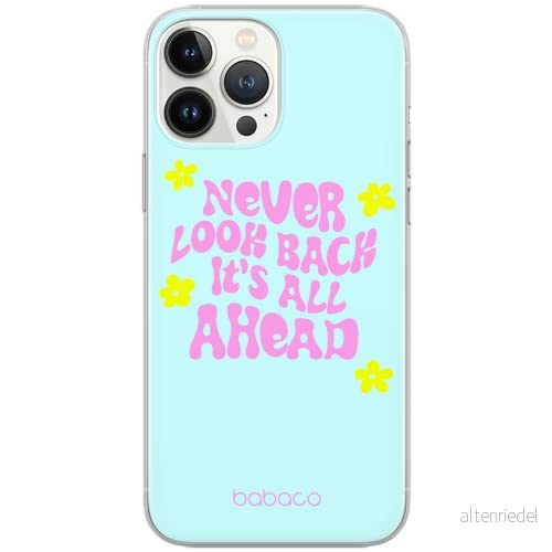 ERT GROUP mobiltelefonfodral för Apple Iphone 6 PLUS originalt och officiellt licensierat Babaco mönster Never look back 005 Vit anpassad till formen på mobiltelefonen, fodral tillverkad av TPU plast 5903932884760