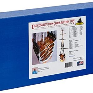 1/76 USS Constitution, tvärsnittsmodell 856462005820 1/76 USS Constitution, tvärsnittsmodell 856462005820