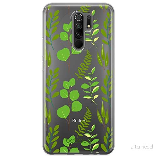 ERT GROUP mobiltelefonfodral för Xiaomi REDMI 9 originalt och officiellt licensierat Babaco mönster Plants 009 optimalt anpassad till formen på mobiltelefonen, gedeeltelijk transparant 5903932573077
