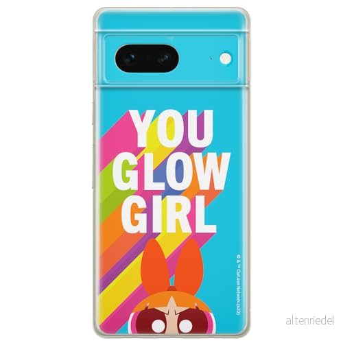 ERT GROUP mobiltelefonfodral för Google PIXEL 7 originalt och officiellt licensierat The Powerpuff Girls mönster 042 optimalt anpassad till formen på mobiltelefonen, fodral tillverkad av TPU plast 5905795154448