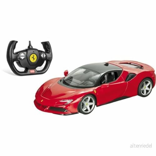 Mondo Motors, FERRARI SF90 Väg, Skalmodell 1: 14, upp till 10 km/h hastighet, 63659 barnleksak för barn 8001011636594