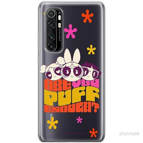ERT GROUP mobiltelefonfodral för Xiaomi MI NOTE 10 Lite originalt och officiellt licensierat The Powerpuff Girls mönster 043, gedeeltelijk transparant 5905511986094