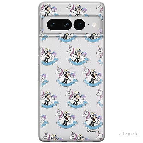 ERT GROUP mobiltelefonfodral för Google PIXEL 7 PRO originalt och officiellt licensierat Disney mönster Minnie 030 optimalt anpassad till formen på mobiltelefonen, gedeeltelijk transparant 5905795162917