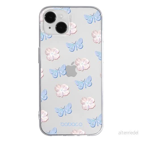 ERT GROUP mobiltelefonfodral för Apple Iphone 14 originalt och officiellt licensierat Babaco mönster Flowers 043 optimalt anpassad till formen på mobiltelefonen, gedeeltelijk transparant 5905131885173