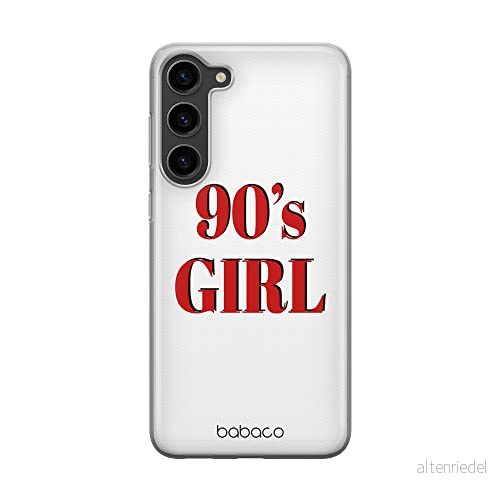 ERT GROUP mobiltelefonfodral för Samsung S23 originalt och officiellt licensierat Babaco mönster 90's Girl 001 optimalt anpassad till formen på mobiltelefonen, fodral tillverkad av TPU plast 5905511423766
