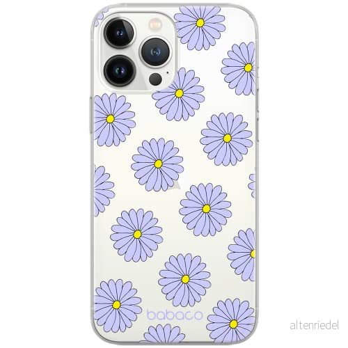 ERT GROUP mobiltelefonfodral för Samsung S10 originalt och officiellt licensierat Babaco mönster Flowers 021 Vit optimalt anpassad till formen på mobiltelefonen, gedeeltelijk transparant 5903932647211