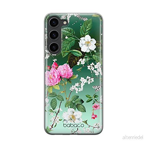 ERT GROUP mobiltelefonfodral för Samsung S23 originalt och officiellt licensierat Babaco mönster Flowers 035 optimalt anpassad till formen på mobiltelefonen, fodral tillverkad av TPU plast 5905511427054