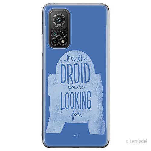 ERT GROUP mobiltelefonfodral för Xiaomi MI 10T 5G / PRO originalt och officiellt licensierat Star Wars mönster R2D2 006 anpassad till formen på mobiltelefonen, fodral tillverkad av TPU plast 5903040348048
