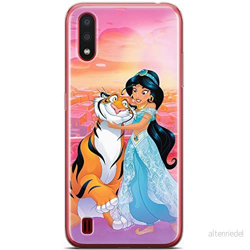 ERT GROUP mobiltelefonfodral för Samsung A01 originalt och officiellt licensierat Disney mönster Jasmine and Rajah 001 optimalt anpassad till formen på mobiltelefonen, fodral tillverkad av TPU plast 5904805429965