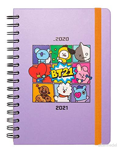 Erik Planer Skolplanerare BT21 kalender veckovisning 2020/2021 för elever 12 månader officiell Marknadsvisning 8435497232177