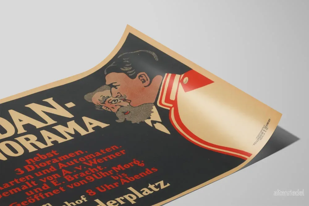Vintage poster av sedan panorama för väggdekoration - Bild 2