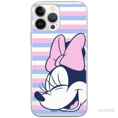 ERT GROUP mobiltelefonfodral för Xiaomi MI 10T 5G / PRO originalt och officiellt licensierat Disney mönster Minnie 022 anpassad till formen på mobiltelefonen, gedeeltelijk transparant 5903040340516