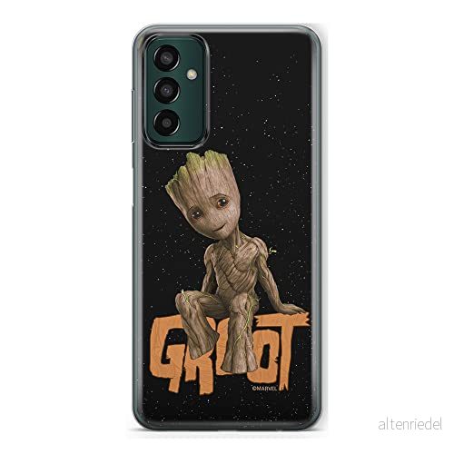 ERT GROUP mobiltelefonfodral för Samsung M13 4G originalt och officiellt licensierat Marvel mönster Groot 005 optimalt anpassad till formen på mobiltelefonen, fodral tillverkad av TPU plast 5905511334222