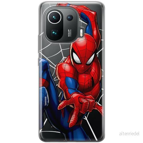 ERT GROUP mobiltelefonfodral för Xiaomi MI 11 PRO originalt och officiellt licensierat Marvel mönster Spider Man 039 optimalt anpassad till formen på mobiltelefonen, gedeeltelijk transparant 5905795014018
