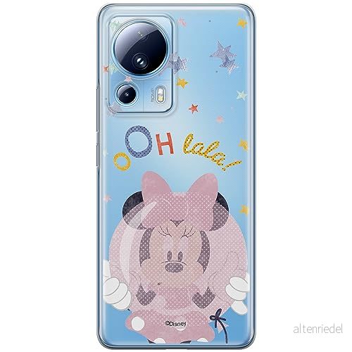 ERT GROUP mobiltelefonfodral för Xiaomi 13 LITE/CIVI 2 originalt och officiellt licensierat Disney mönster Minnie 046 optimalt anpassad till formen på mobiltelefonen, gedeeltelijk transparant 5905511917548