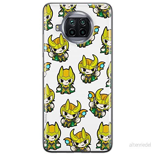 ERT GROUP mobiltelefonfodral för Xiaomi MI 10T LITE/REDMI NOTE 9 PRO 5G originalt och officiellt licensierat Marvel mönster Loki 003, fodral tillverkad av TPU plast 5904805223839