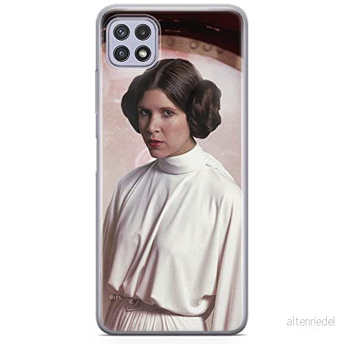 ERT GROUP mobiltelefonfodral för Samsung A22 5G originalt och officiellt licensierat Star Wars mönster Leia 001 optimalt anpassad till formen på mobiltelefonen, fodral tillverkad av TPU plast 5903932828764