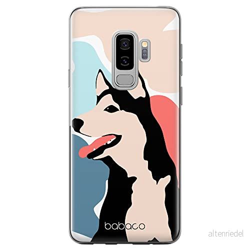 ERT GROUP mobiltelefonfodral för Samsung S9 PLUS originalt och officiellt licensierat Babaco mönster Dogs 001 Vit optimalt anpassad till formen på mobiltelefonen, fodral tillverkad av TPU plast 5905131000576