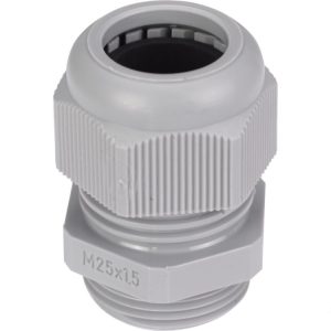 Rutab 1476115 Förskruvning IP68, grå, med tätningsring M32 x 15 21 mm 4024092025877