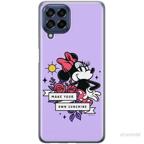ERT GROUP mobiltelefonfodral för Samsung M53 5G originalt och officiellt licensierat Disney mönster Minnie 073 optimalt anpassad till formen på mobiltelefonen, fodral tillverkad av TPU plast 5905795025694