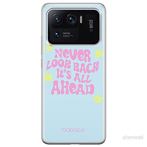 ERT GROUP mobiltelefonfodral för Xiaomi MI 11 ULTRA originalt och officiellt licensierat Babaco mönster Never look back 005 anpassad till formen på mobiltelefonen, fodral tillverkad av TPU plast 5903932886474