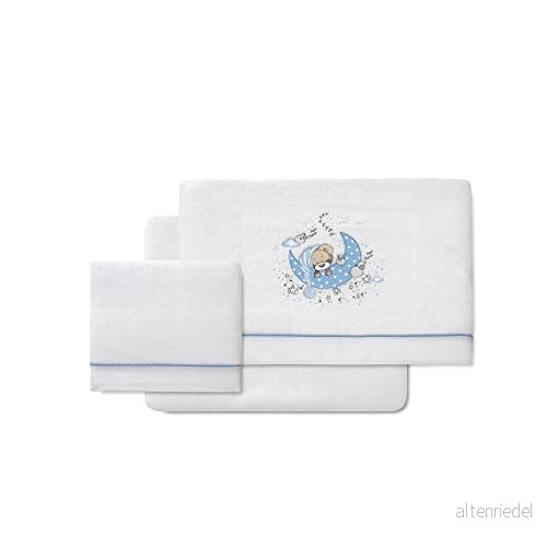 Coralina Lakan Minicuna New Sleeping Vit och Blå 8435690608489