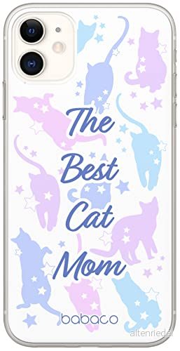 ERT GROUP mobiltelefonfodral för Iphone 11 originalt och officiellt licensierat Babaco mönster Cats 017 optimalt anpassad till formen på mobiltelefonen, fodral tillverkad av TPU plast 5905131082381