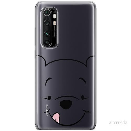 ERT GROUP mobiltelefonfodral för Xiaomi MI NOTE 10 Lite originalt och officiellt licensierat Disney mönster Winnie the Pooh & Friends 045, gedeeltelijk transparant 5905795042943
