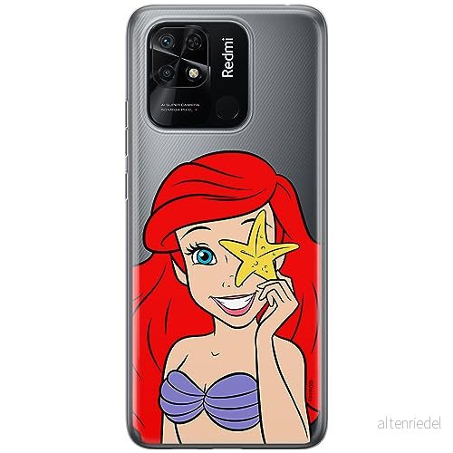 ERT GROUP mobiltelefonfodral för Xiaomi REDMI 10C originalt och officiellt licensierat Disney mönster Ariel 009 optimalt anpassad till formen på mobiltelefonen, gedeeltelijk transparant 5905795046255