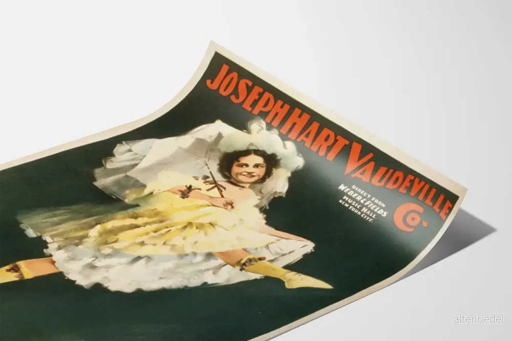 Vintageposter Fleurette Joseph Hart Vaudeville - Bild 3