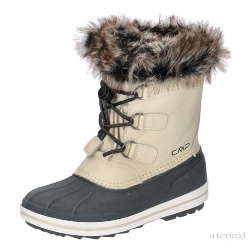 CMP Kids Anthilian Wp 30q4594, Snow Boot Unisex Barn och ungdomar, krita, 28 EU 8058949292798