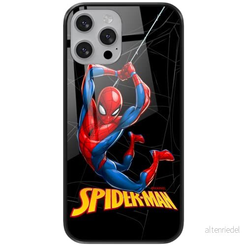 ERT GROUP mobiltelefonfodral för Samsung S21 PLUS originalt och officiellt licensierat Marvel mönster Spider Man 019 tillverkad av härdat glas, optimalt anpassat till mobilens form, skyddsfodral 5904805201837