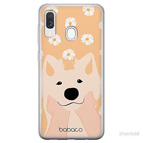 ERT GROUP mobiltelefonfodral för Samsung A40 originalt och officiellt licensierat Babaco mönster Dogs 010 optimalt anpassad till formen på mobiltelefonen, fodral tillverkad av TPU plast 5905131025258