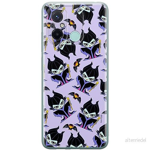 ERT GROUP mobiltelefonfodral för Xiaomi REDMI 12C/ 11A originalt och officiellt licensierat Disney mönster Maleficent 004 anpassad till formen på mobiltelefonen, fodral tillverkad av TPU plast 5905511848453